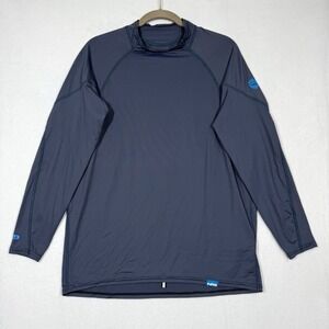 NRS Shirt Mens XXL 2XL H2Core Rashguard Long Sleeve Performance Sun UPF 50+ Grey